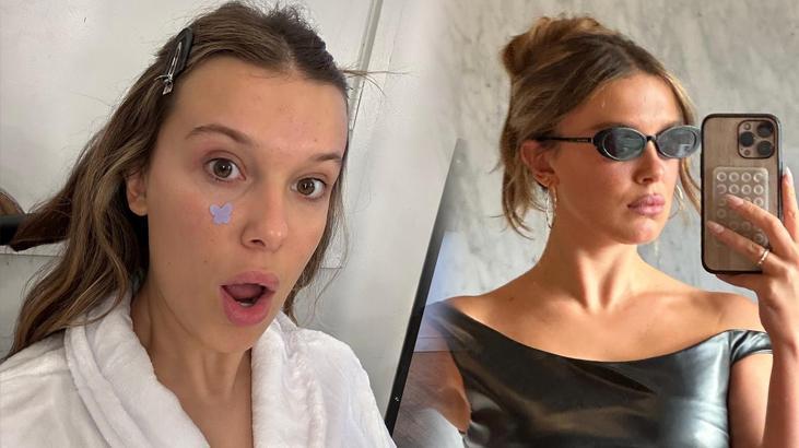 21 yaşında olduğuna kimse inanamıyor! Millie Bobby Brown gala tarzına eleştiri yağdı