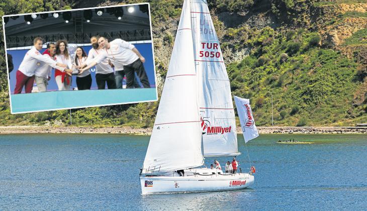 6. Uluslararası Yat Yarışları! Milliyet Teknesi’ne alkış