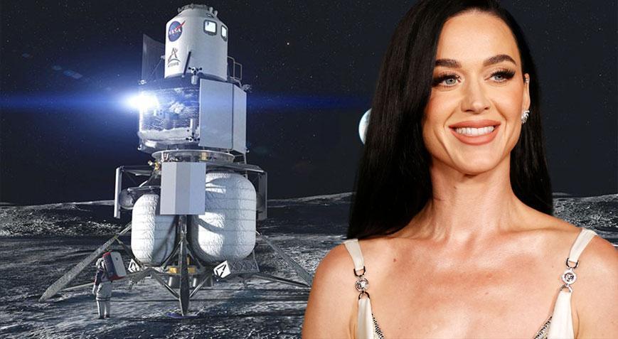 ABD'li şarkıcı Katy Perry uzay yolcusu! 11. insanlı uçuş olacak