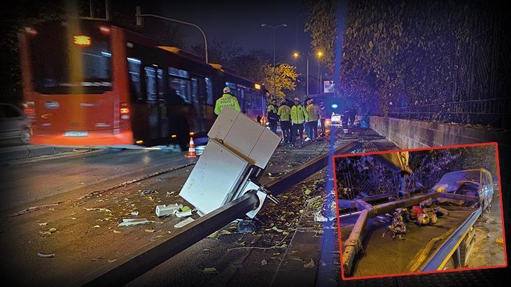 Ankara'da kontrolden çıkan minibüs dehşet saçtı: 1 ölü, 1 yaralı