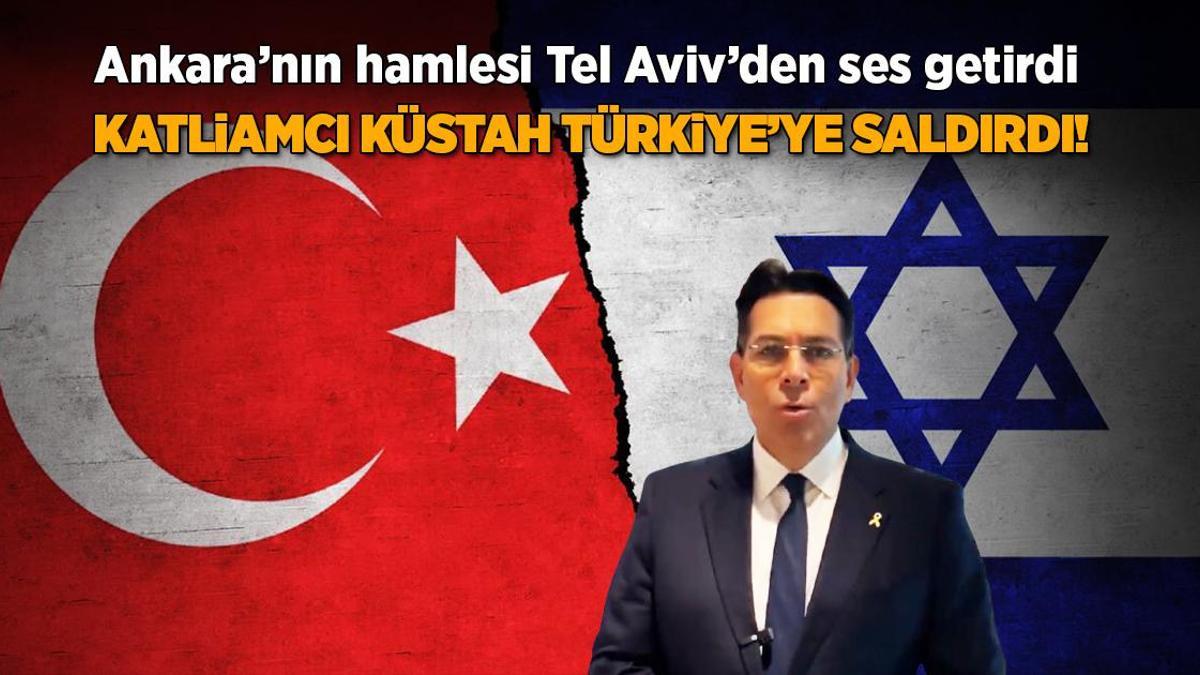 Ankara'nın hamlesi Tel Aviv'den ses getirdi, İsrailli diplomat Türkiye'ye saldırdı