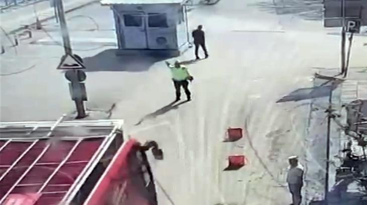 Aracı polisin üzerine sürmüştü! CHP otobüsünün şoförünün cezası belli oldu