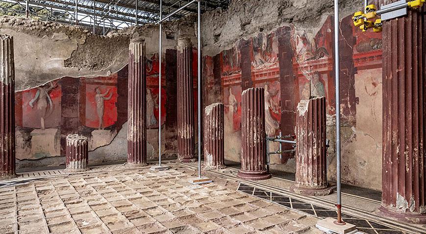 Arkeoloji dünyasını heyecanlandıran gelişme! Pompei'de gizemli keşif