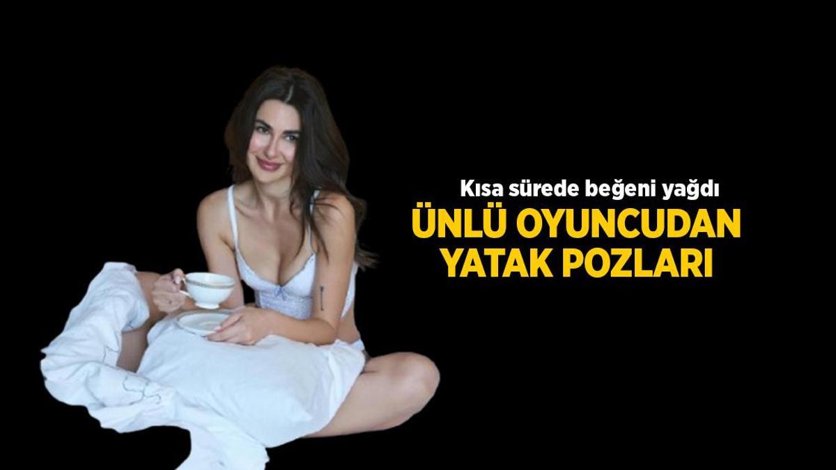 Aşkta hüsran yaşamıştı! Bakü'ye giden Nesrin Cavadzade'den yatak pozları  HABERLER: Nesrin Cavadzade'den iddialı yatak pozları! Instagram'da olay oldu