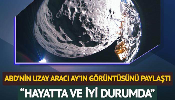 Ay’a tarihi bir iniş yapan uzay aracı Odysseus'tan fotoğraf geldi! “Hayatta ve iyi durumda"
