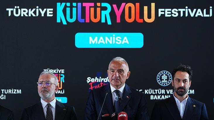 Bakan Mehmet Nuri Ersoy Türkiye Kültür Yolu Festivali'nin açılışına katıldı