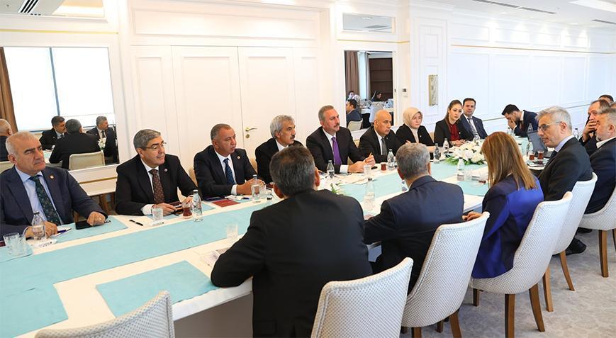 Bakan Memişoğlu AK Parti ve MHP milletvekilleriyle bir araya geldi