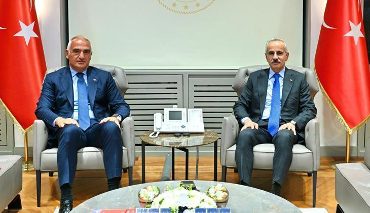 Bakan Uraloğlu ile Bakan Ersoy bir araya geldi