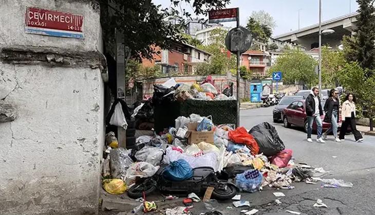 Beşiktaş Belediyesi'nden ilçede toplanmayan çöplerle ilgili açıklama