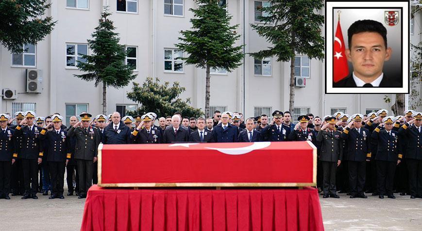 Beykoz'da şehit olan teğmen memleketine uğurlandı