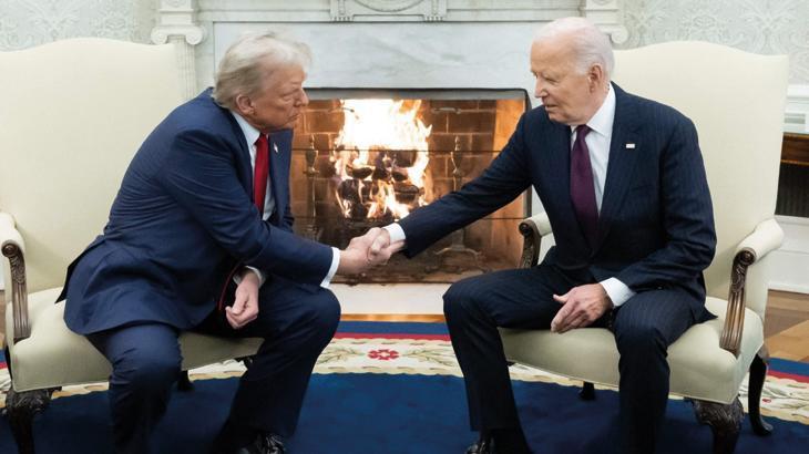 Biden ile Trump Beyaz Saray'da görüştü