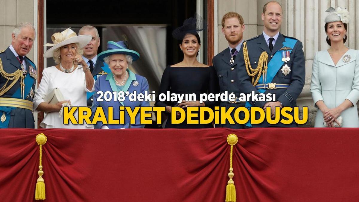 Bu da İngiliz kraliyet dedikodusu! 2018 yılında yaşanan olayın perde arkası ortaya çıkı