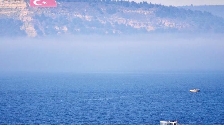 Çanakkale Boğazı'nda ulaşıma sis engeli