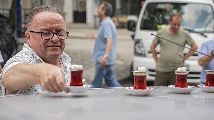 Çaycının yöntemi viral oldu: Bu çayları taşımak daha pahalıya geliyor