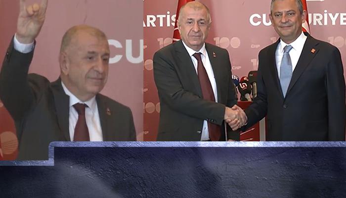 CHP Genel Merkezi'nde 'bozkurt' işareti! Merih Demiral'ı hedef alan sözlere Ümit Özdağ'dan Hitler yanıtı