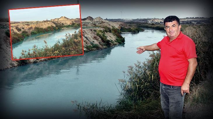 Çorlu Deresi kirlilikten renk değiştirdi! Ağır kokular yayıldı