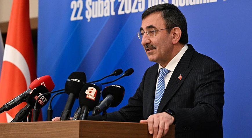 Cumhurbaşkanı Yardımcısı Yılmaz: Kişi başına düşen milli gelirimiz 15 bin doların üzerine çıktı