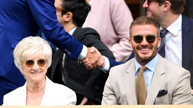 David Beckham'ın konuşması törene damga vurdu! 'Annemi aradım, ağlamaya başladı'