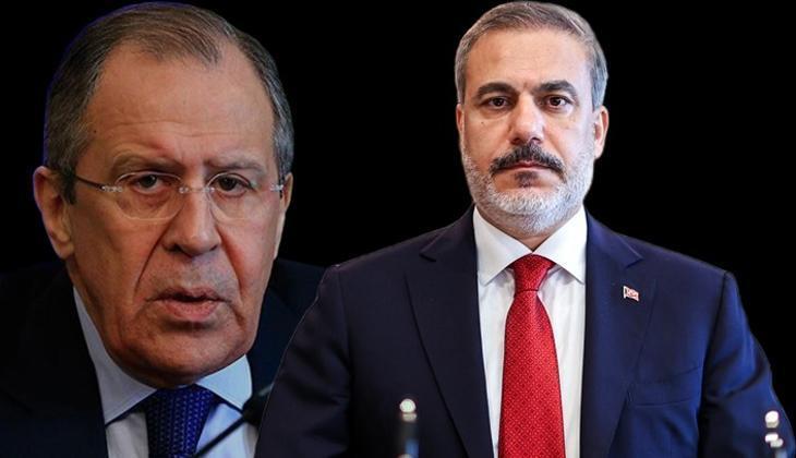 Dışişleri Bakanı Hakan Fidan, Rus mevkidaşı Lavrov'la görüştü