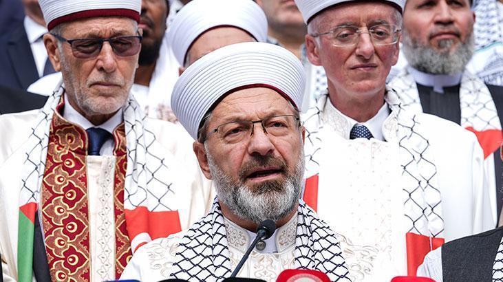 Diyanet İşleri Başkanı Erbaş'tan 'Barışa çağrı' açıklaması