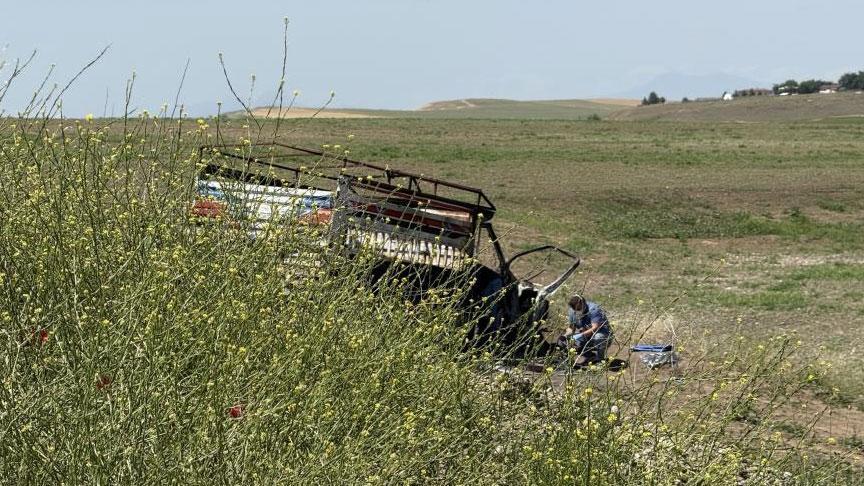 Diyarbakır’da korkunç olay! Baba ve 15 yaşındaki oğul kamyonetle yanmış halde bulundu