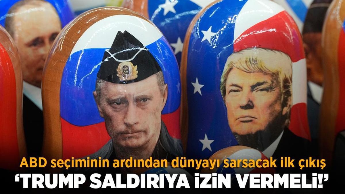 Dünya ABD seçim sonucunu izliyor... Gözden kaçmayacak çıkış: 'Trump Rusya'ya saldırıya izin vermeli'