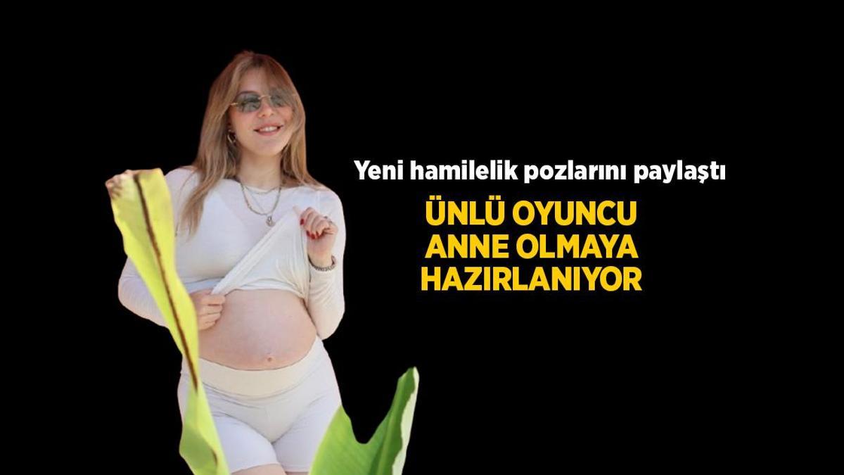 Ege Kökenli yeni hamilelik pozlarını Instagram'dan paylaştı!