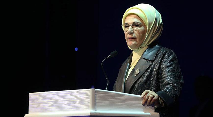 Emine Erdoğan'dan Gazze mesajı