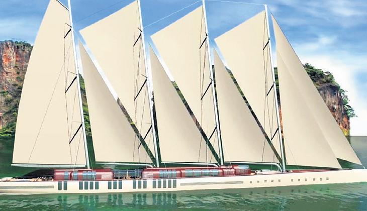 En büyük yelkenli Marmaris’te yapılıyor