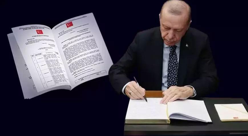 Erdoğan imzası ile yayımlandı! Atama kararları Resmi Gazete'de