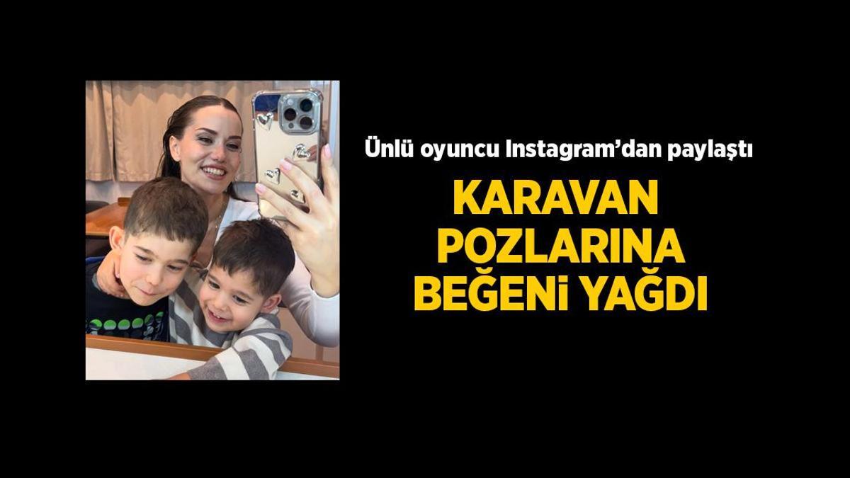 Fahriye Evcen'den yeni Instagram paylaşımı! İşte oğulları Kerem ve Karan'ın son hali
