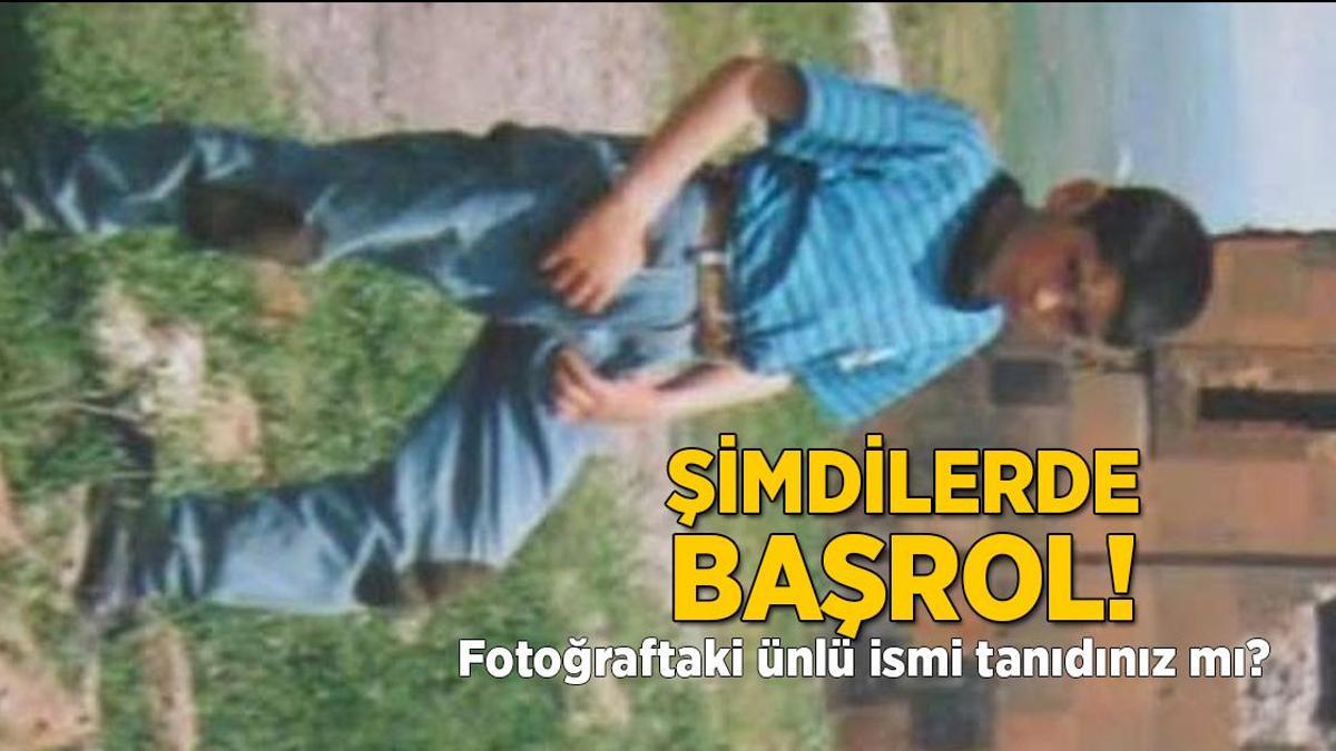Fotoğraftaki ünlü ismi tanıdınız mı? Şimdi rekor kıran dizinin başrolü...