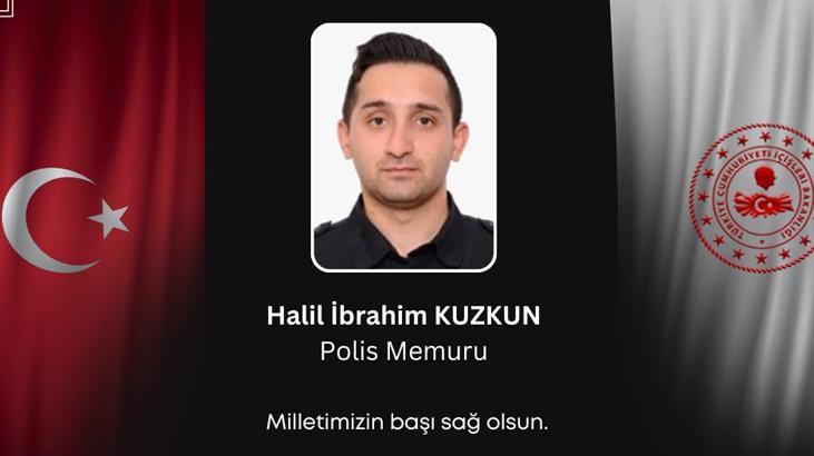 Gaziantep'te polis memuru Halil İbrahim Kuzgun, şehit oldu