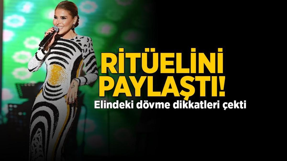 Gülben Ergen ritüelini paylaştı, dövmesi dikkat çekti! 'Hepsini annemden öğrendim'