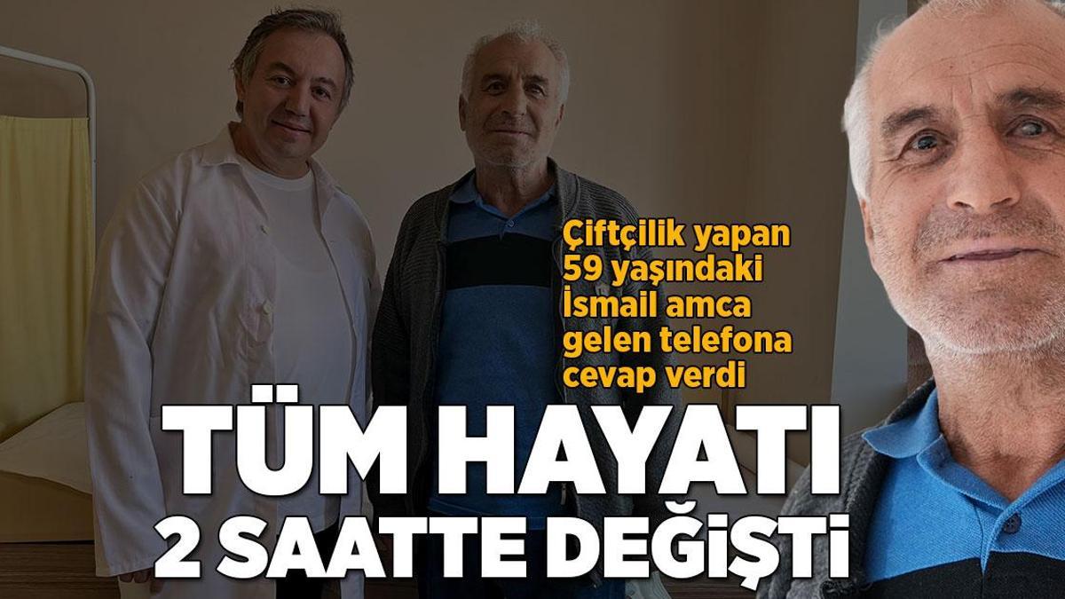 HABERLER: Antalya'da 59 yaşındaki çiftçinin tüm hayatı 2 saatte değişti: Gelen telefona inanamadı!