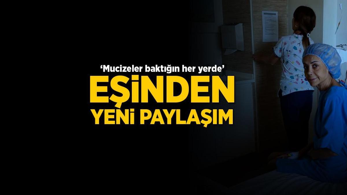 HABERLER: Entübe edilen Tanyeli'nin eşi İlker Sünneli'den yeni paylaşım: 'Mucizeler baktığın her yerde!' 