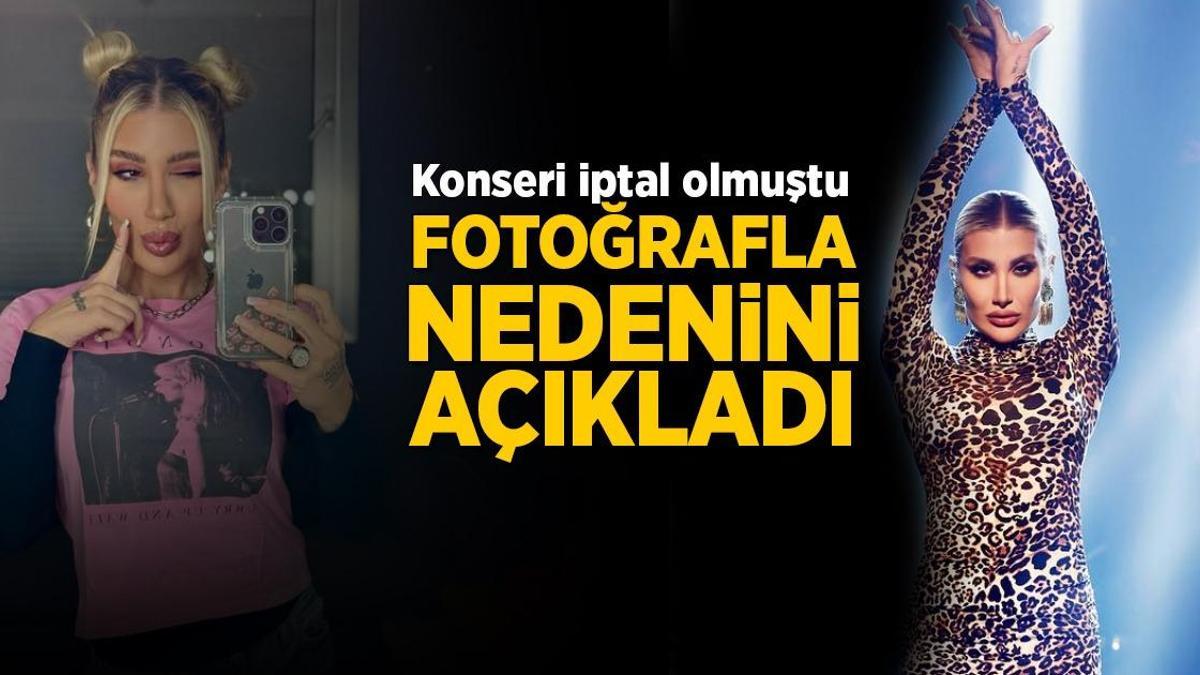 HABERLER: Konseri son dakika iptal olmuştu! İrem Derici nedenini Instagram'dan açıkladı