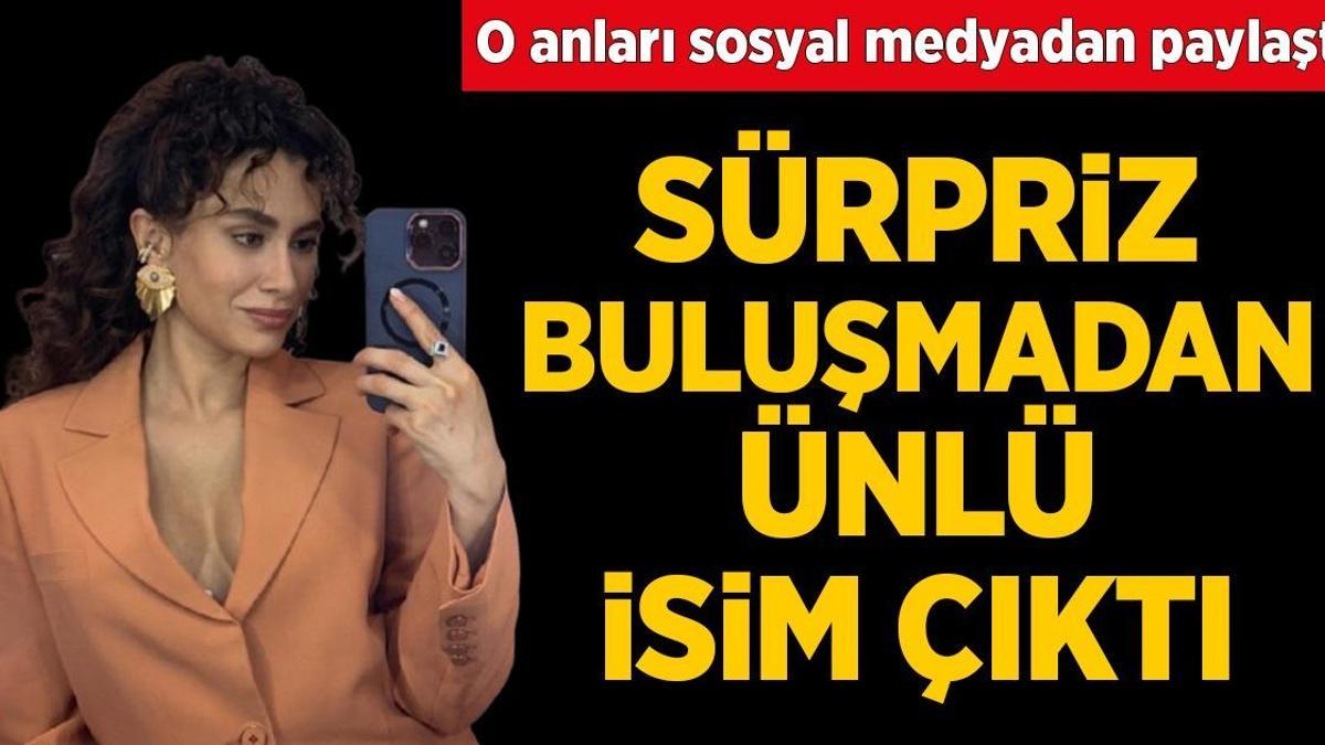 Hande Doğandemir'den sürpriz buluşma! Uzak Şehir'in yıldızıyla bir araya geldi