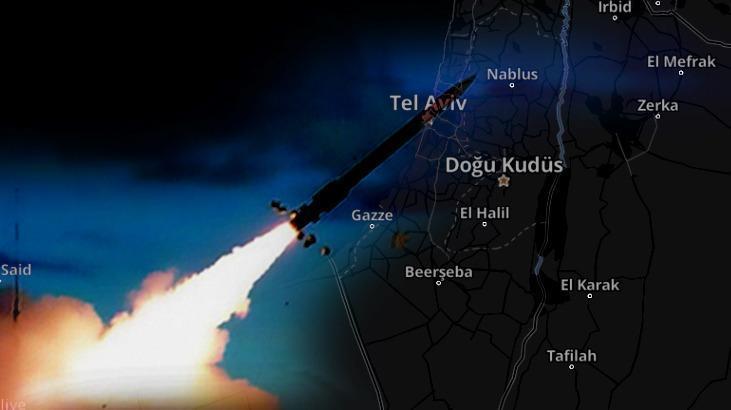 Husilerden İsrail'e füze saldırısı! Tel Aviv'de siren sesleri