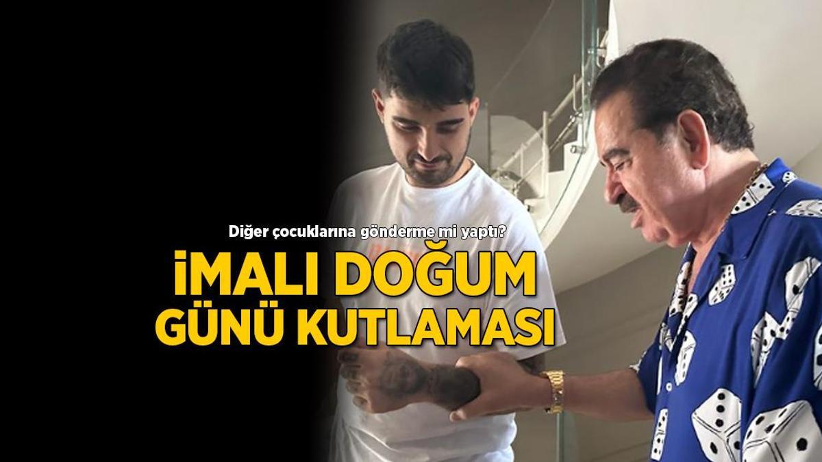 İbrahim Tatlıses'ten İdo Tatlıses'in doğum günü için imalı kutlama! 'Beni hiç üzmedin'