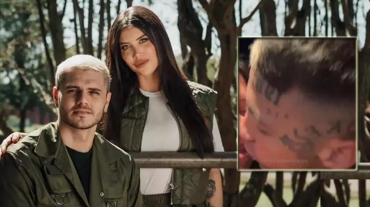 Icardi'ye bir darbe daha! Wanda Nara canlı yayında sevgilisiyle öpüştü