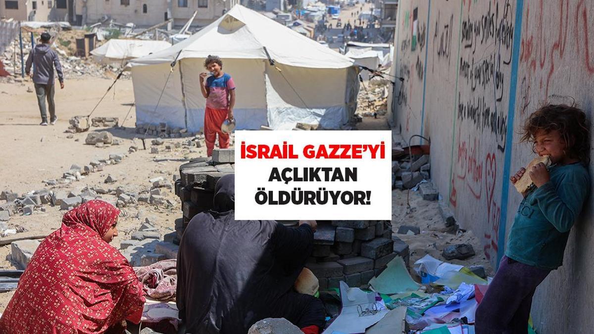 İsrail Gazze'yi açlıktan öldürüyor, dünya hala hiçbir şey yapmıyor
