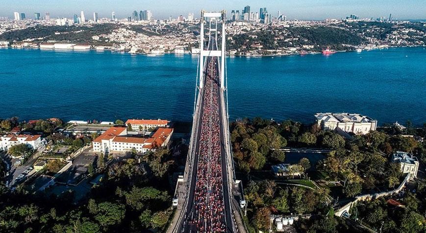 İstanbul Maratonu nedeniyle pazar günü bazı yollar kapalı olarak