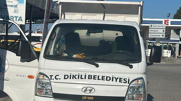 İzmir'de çöp aracının plakası vatandaşın tepkisini çekti!