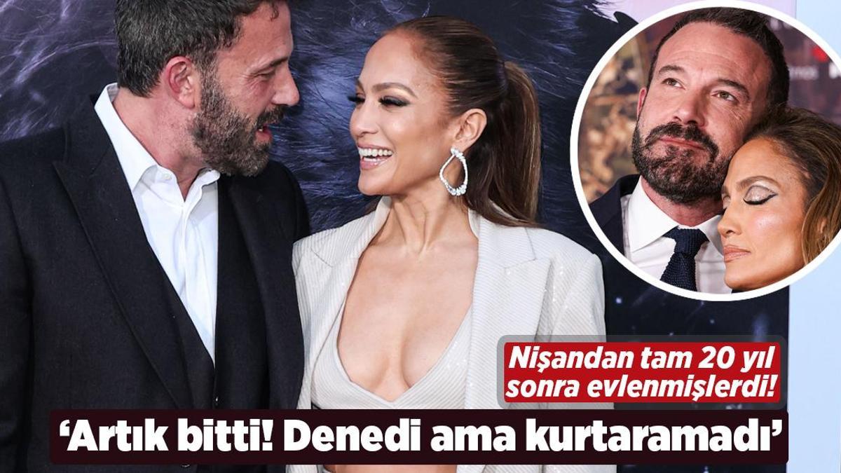 JLo evliliğini kurtarmaya çalışmaktan vazgeçti! 'Ben Affleck huysuz ve keyifsiz bir adam'