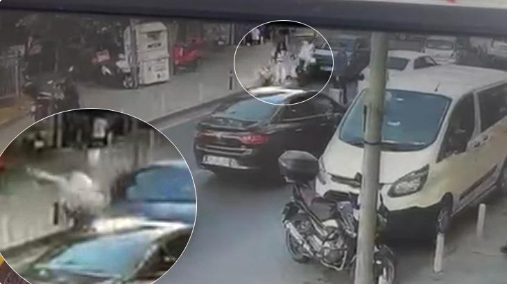 Kağıthane'deki sürücü dehşet saçtı! Fren yerine gaza bastı: 4 araca çarptı, 2 kişi yaralandı