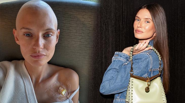 Kansere yakalandığını duyurmuştu! Victoria's Secret meleği Bianca Balti'nin son hali ortaya çıktı