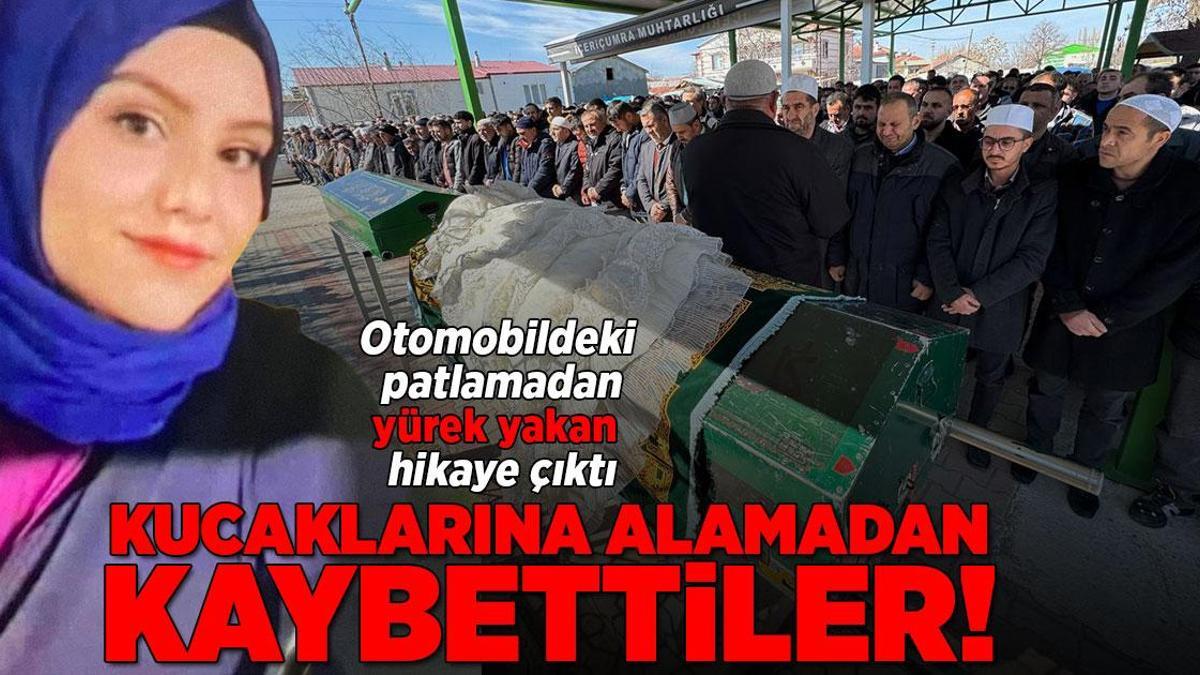 Kucaklarına alamadan kaybettiler! Otomobildeki patlamadan yürek yakan hikaye çıktı