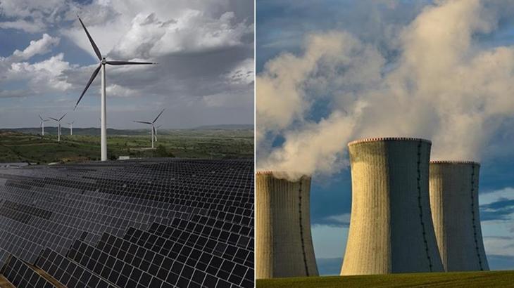 Küresel elektrik üretiminin yüzde 41'i yenilenebilir ve nükleer enerjiden sağlandı