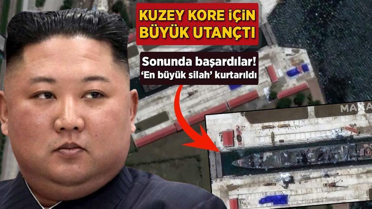 Kuzey Kore için büyük utançtı! Sonunda başardılar: 'En büyük silah' kurtarıldı